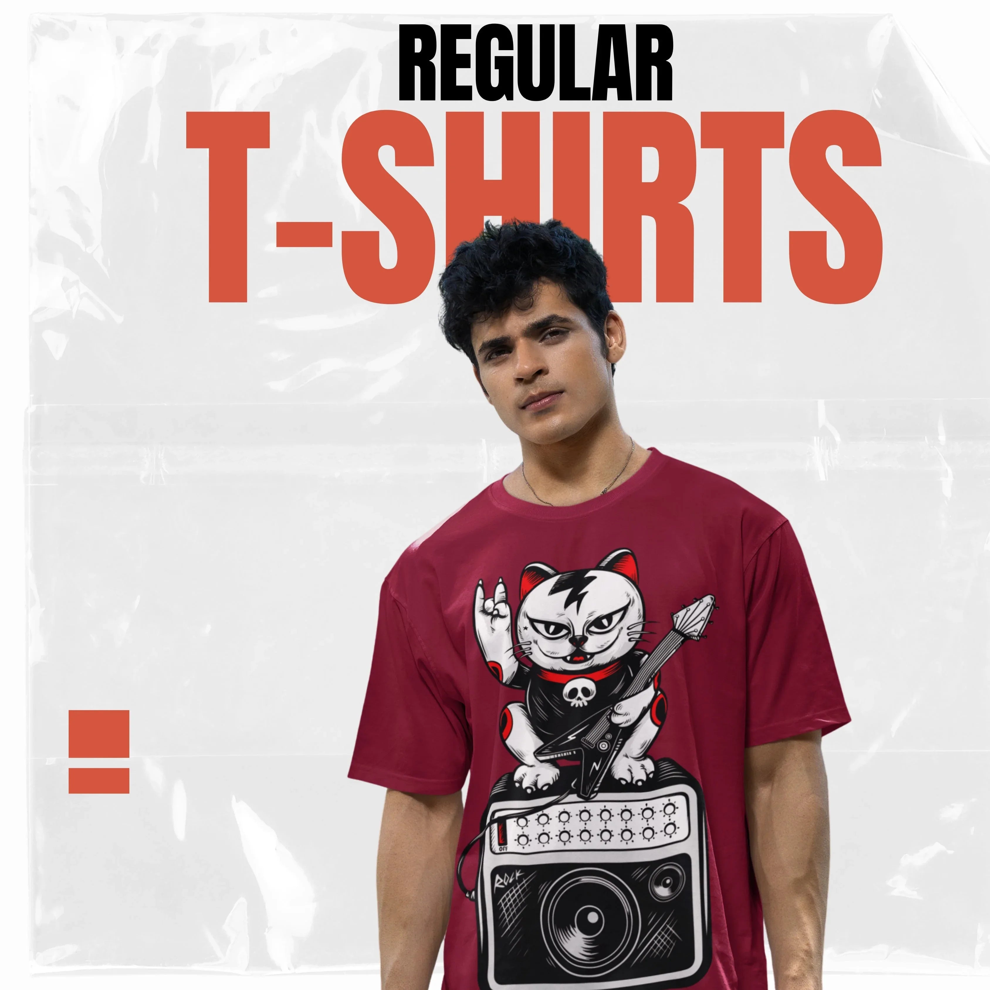 MEN REGULAR T-SHIRTS - ZERO CODE
