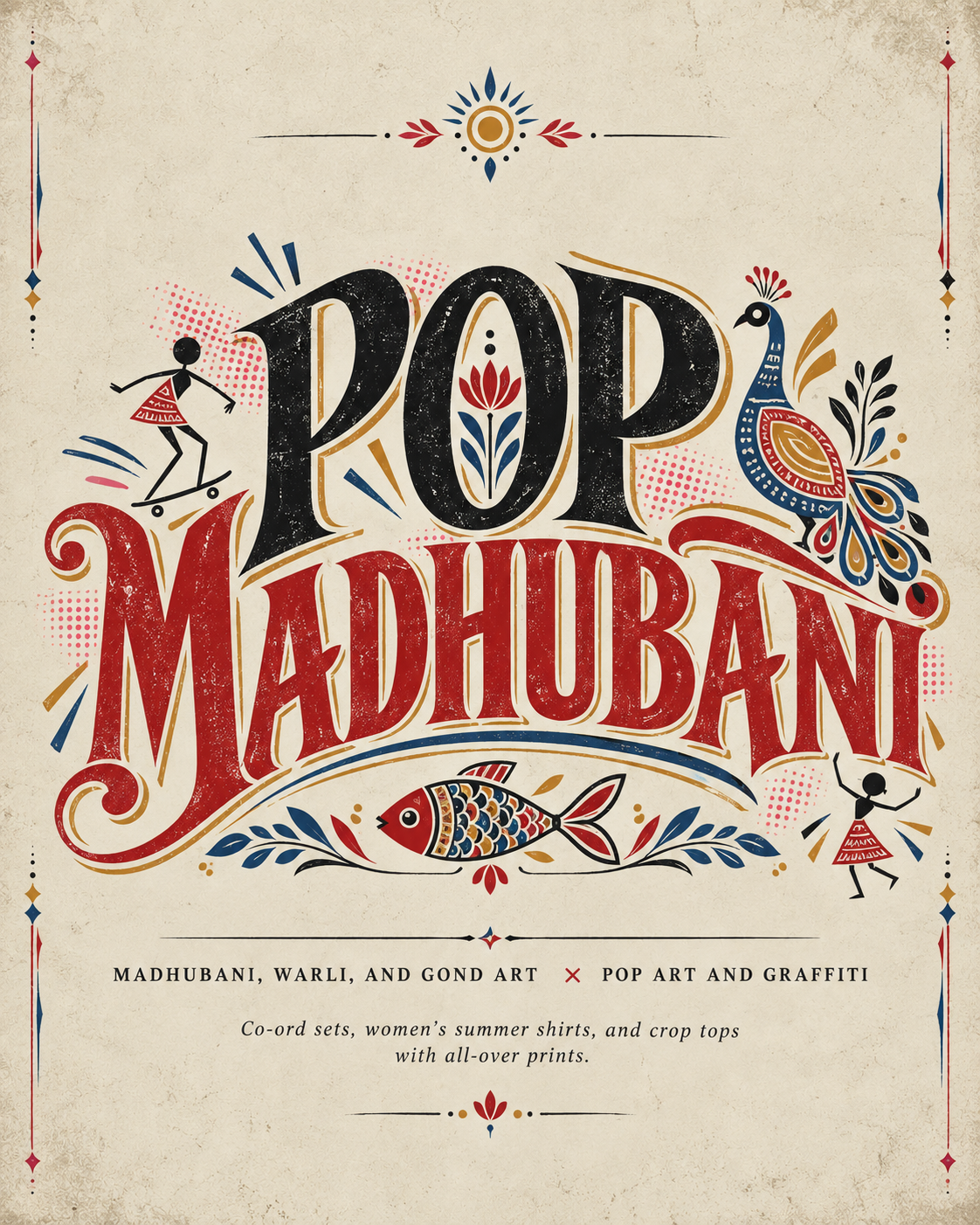 Pop Madhubani
