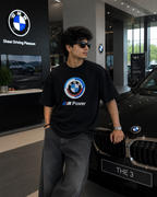 BMW M POWER HERITAGE OVERSIZED T-SHIRT – BLACK