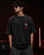 Spiderman: Clawing Back Acid Wash Oversized Tee