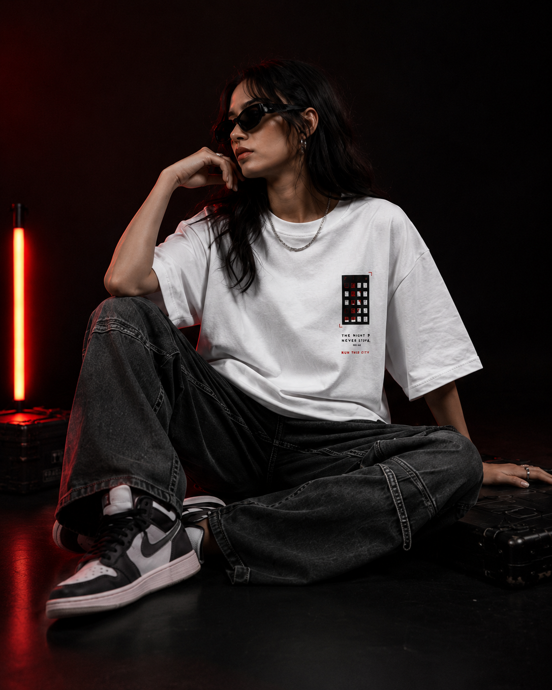 Spiderman : City Never Stops  Oversized Tee