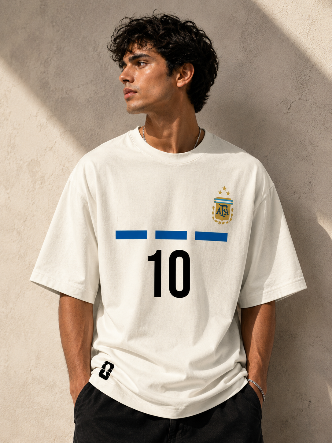 Lionel Messi Argentina Oversized T-Shirt