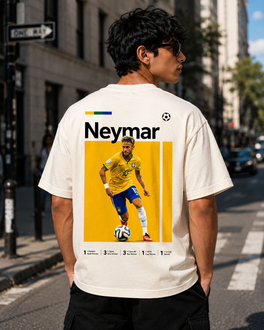 Neymar Brazil Oversized T-Shirt