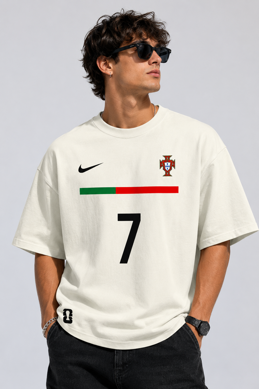 Cristiano Ronaldo Portugal Oversized T-Shirt