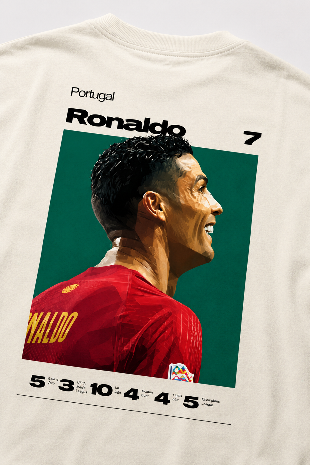 Cristiano Ronaldo Portugal Oversized T-Shirt