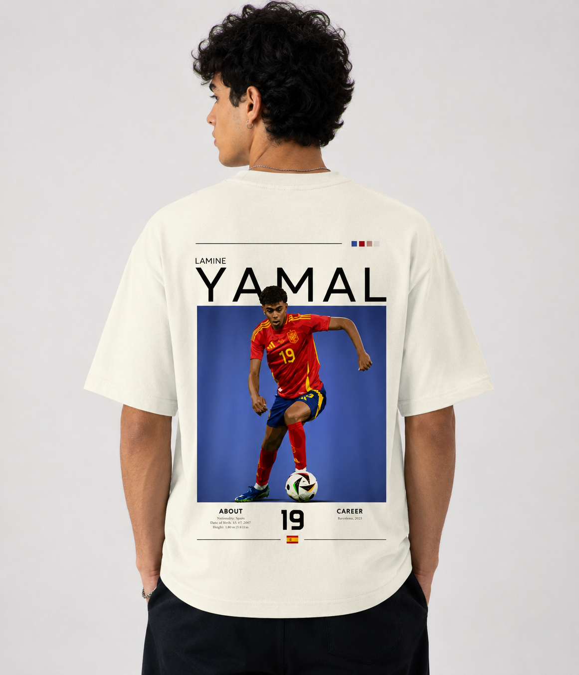 Lamine Yamal Spain Oversized T-Shirt