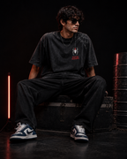 Spiderman: Clawing Back Acid Wash Oversized Tee