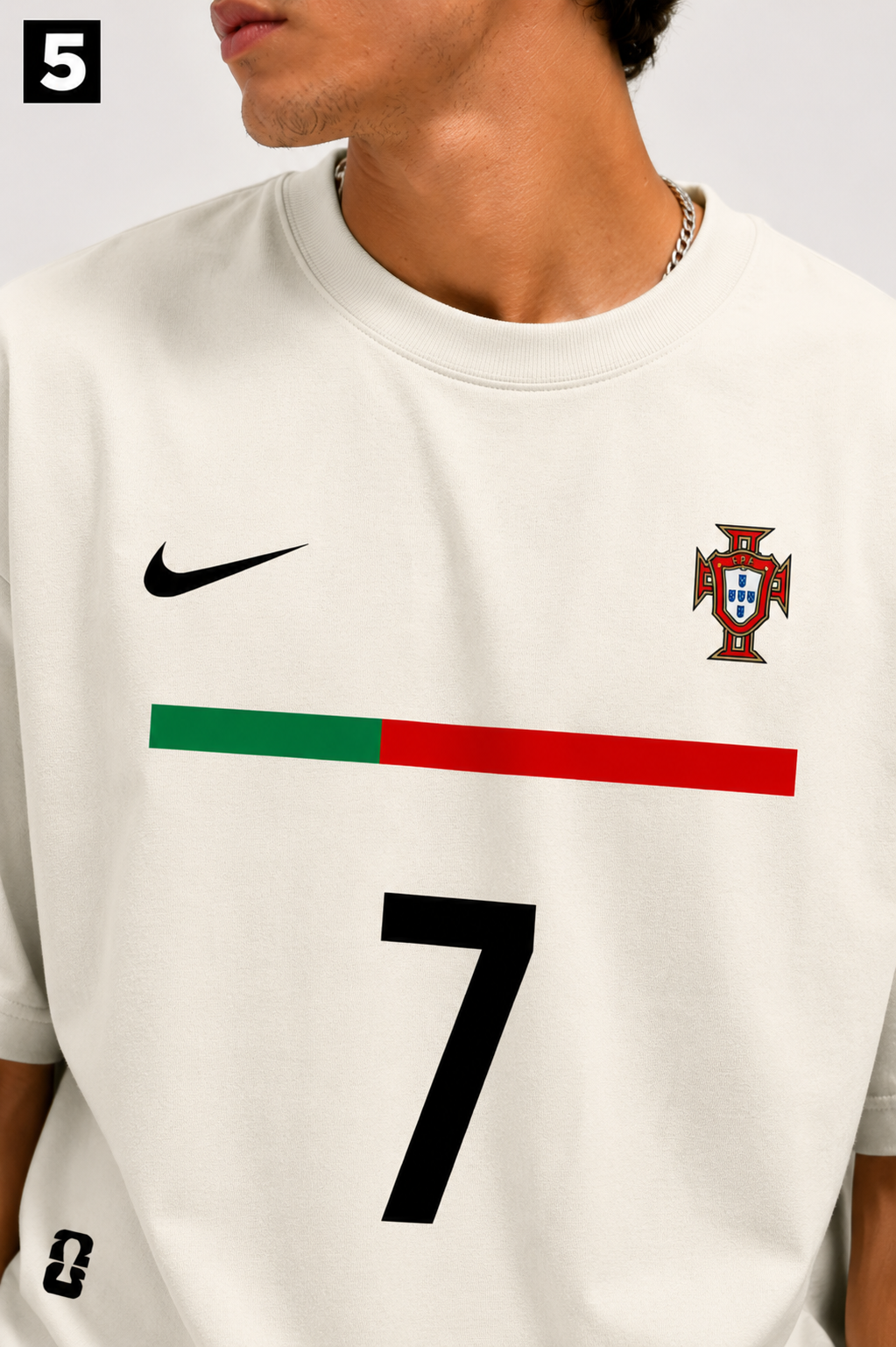 Cristiano Ronaldo Portugal Oversized T-Shirt
