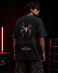 Spiderman: Clawing Back Acid Wash Oversized Tee