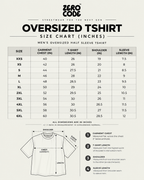 ZERO CODE oversized t-shirt - product information