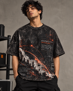 Brahmastra Warning men's oversized t-shirt with Indian mythology design by ZERO CODE - view 6