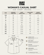 ZERO CODE women's printed casual shirt - product information