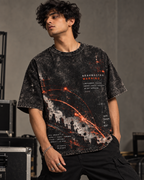 Brahmastra Warning men's oversized t-shirt with Indian mythology design by ZERO CODE - view 4