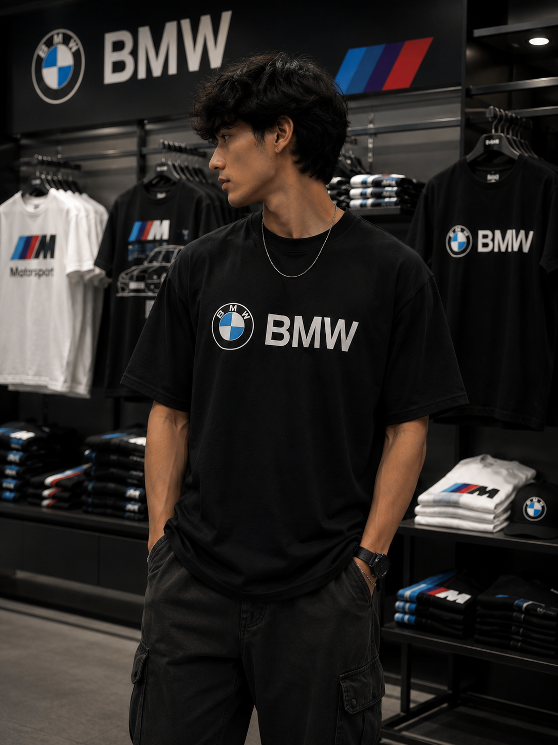 BMW E30 BLUEPRINT OVERSIZED TEE